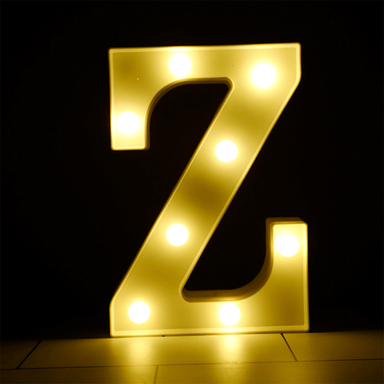 Lettre Z Lumineuse LED - Borosino
