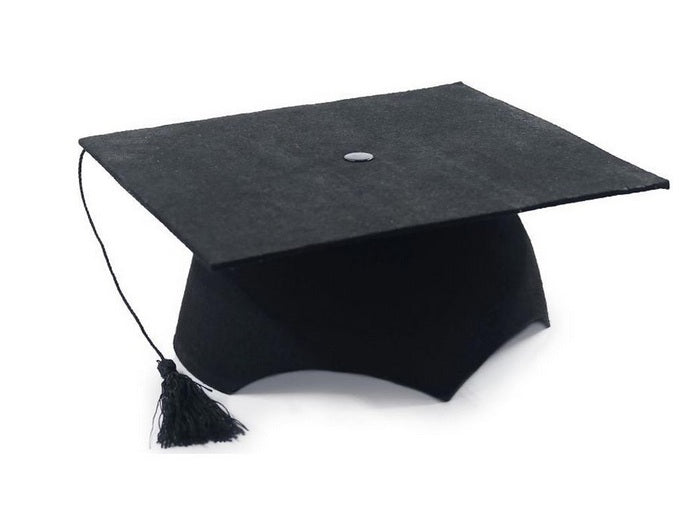 chapeau étudiant lauréat noir adulte