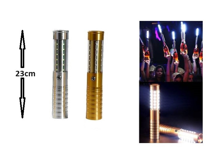 fontaine led''s stroboscopique métal argent 23cm 220v