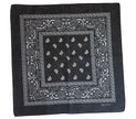 bandana style cachemire noir