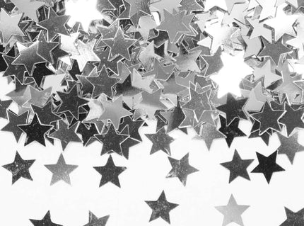 confettis de table 5mm étoiles argent