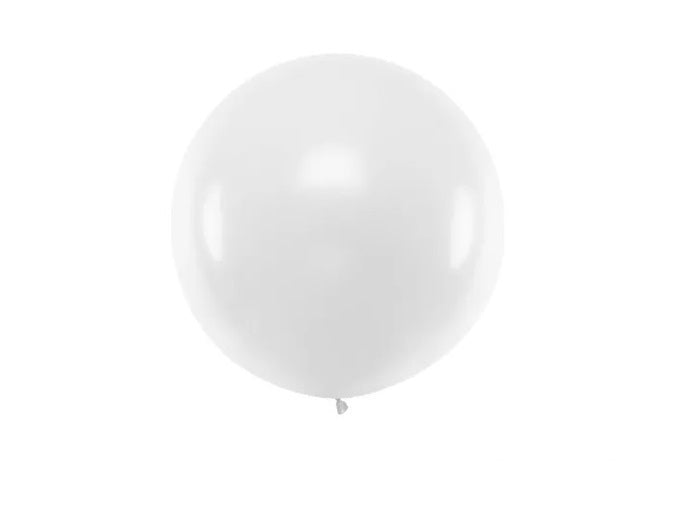 ballon rond géant blanc 35gr 90cm
