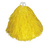 paire de pompons avec anneaux jaune 80gr