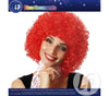 perruque afro moyenne rouge