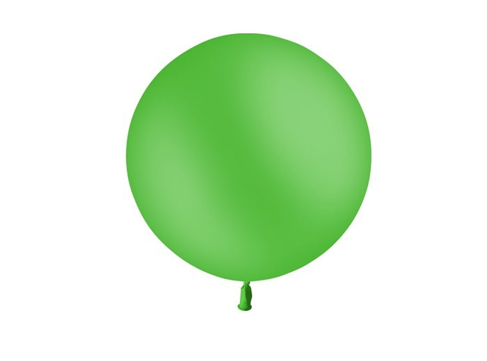 ballon rond géant vert clair 35gr 90cm