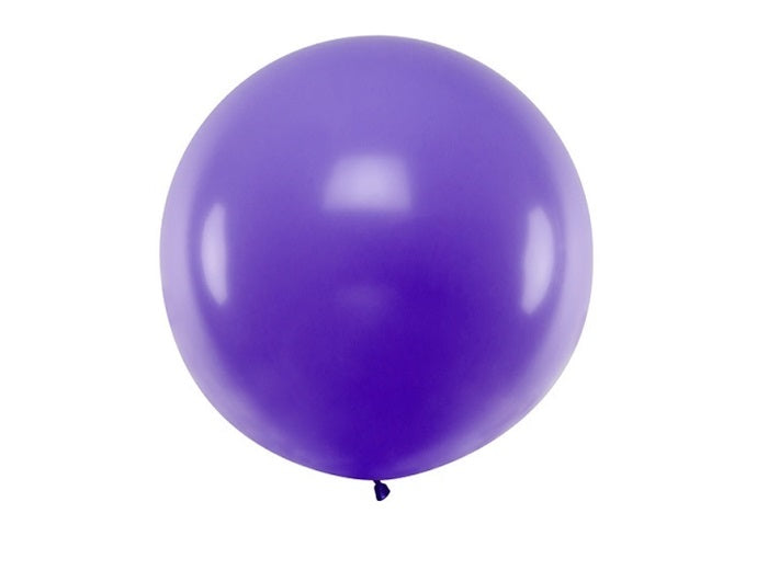 ballon rond géant violet 35gr 90cm