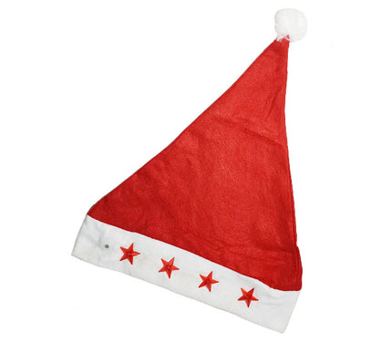bonnet de noël 5 étoiles lumineuses enfant / femme