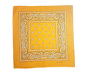 bandana style cachemire orange clair
