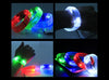 bracelet lumineux led sound control blanc