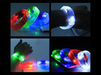 bracelet lumineux led sound control vert