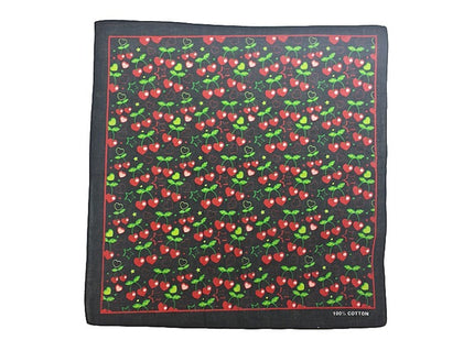 bandana cerises