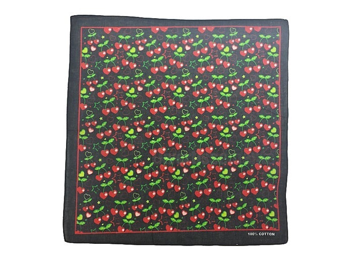 bandana cerises