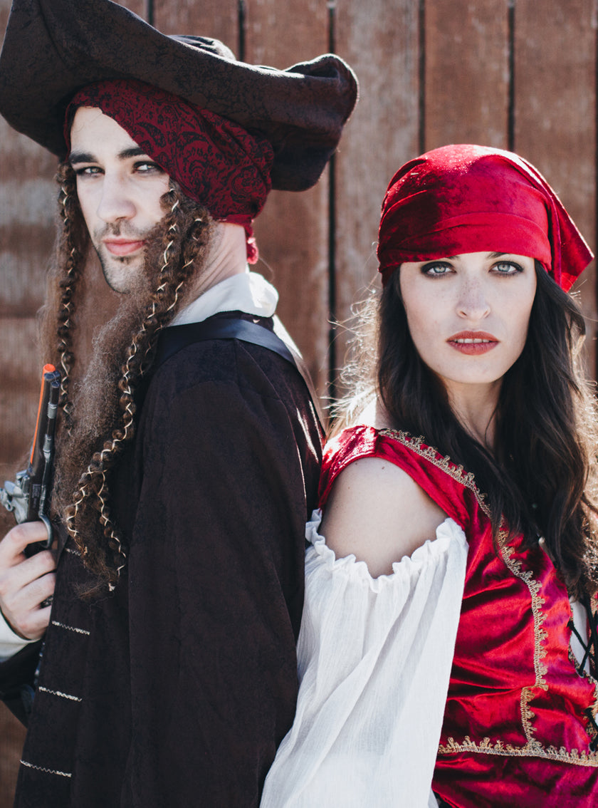 Déguisement de pirate corsaire Valorius