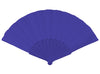 éventail plastique. bleu foncé 22cm
