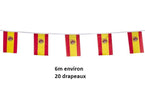 guirlande 20 drapeaux fanions espagne 6m