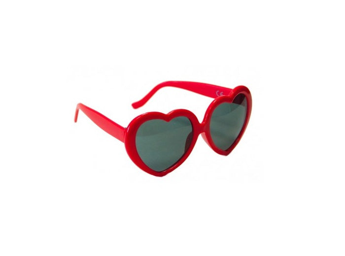 lunettes gag coeur rouge 15cm