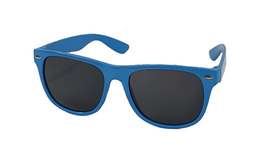 lunettes gag style wayfarer bleu adulte