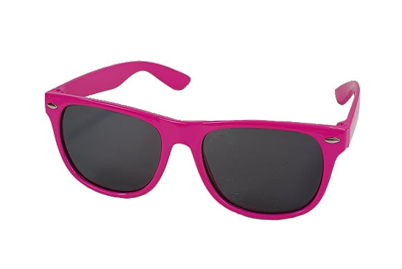 lunettes gag style wayfarer rose adulte