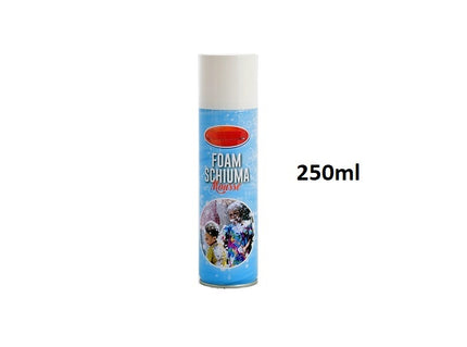 bombe spray à mousse blanche 250ml