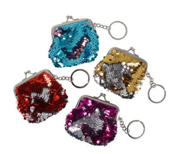 porte-clefs porte-monnaie sirène mix 9cm