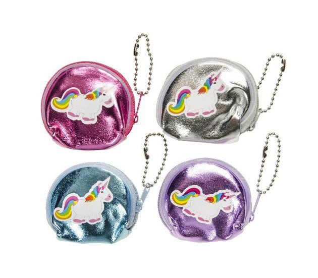 porte-monnaie mini licorne mix