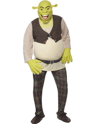 Déguisement de Shrek haut de gamme adulte