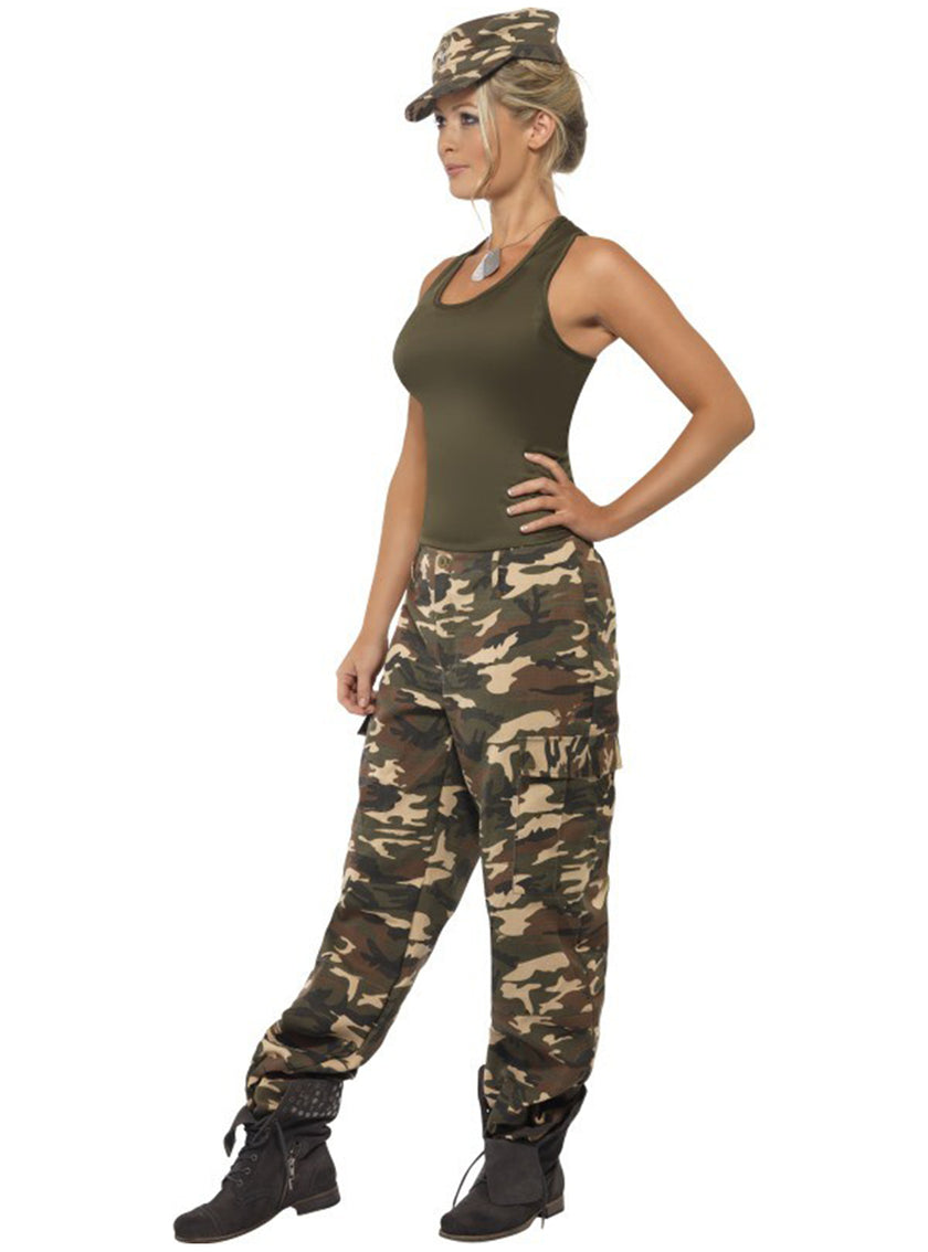 Déguisement camouflage pour femme