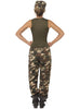 Déguisement camouflage pour femme