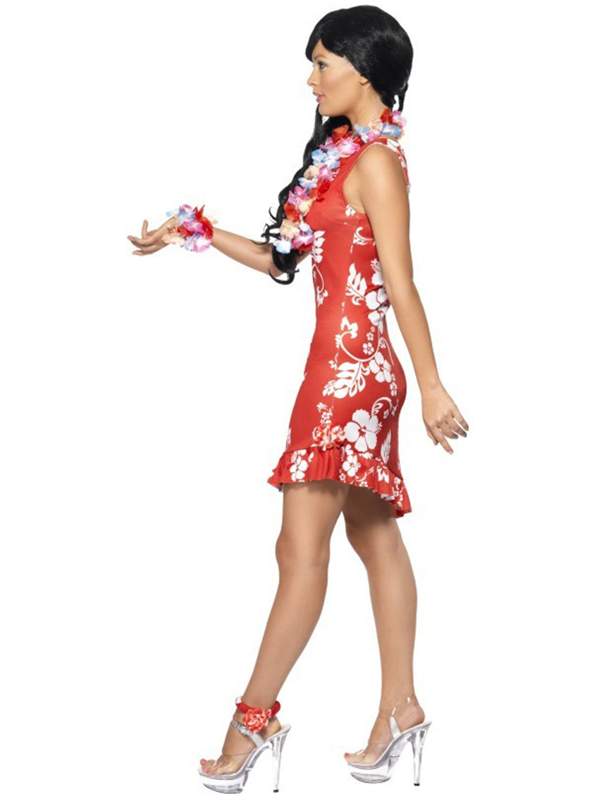 Déguisement d'une jolie hawaïenne