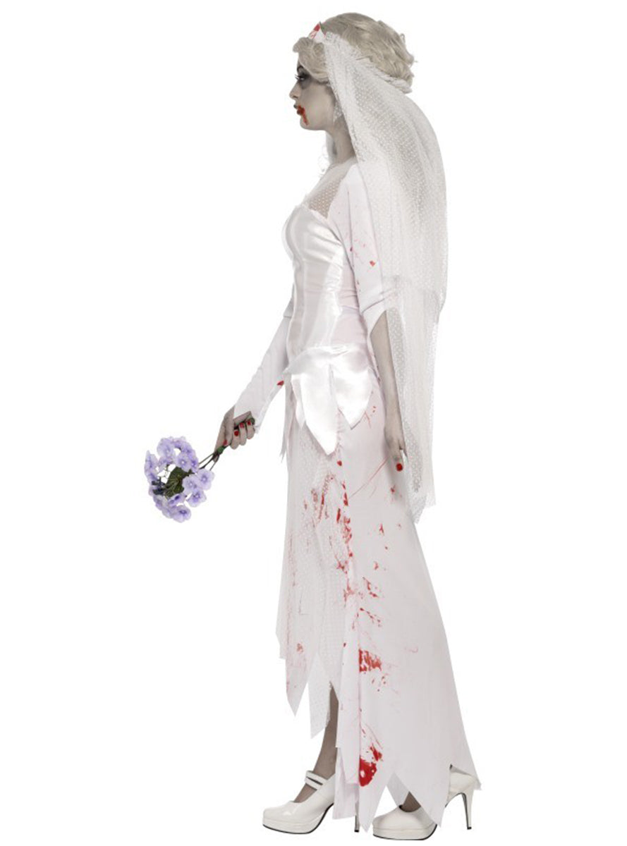Déguisement mariée zombie