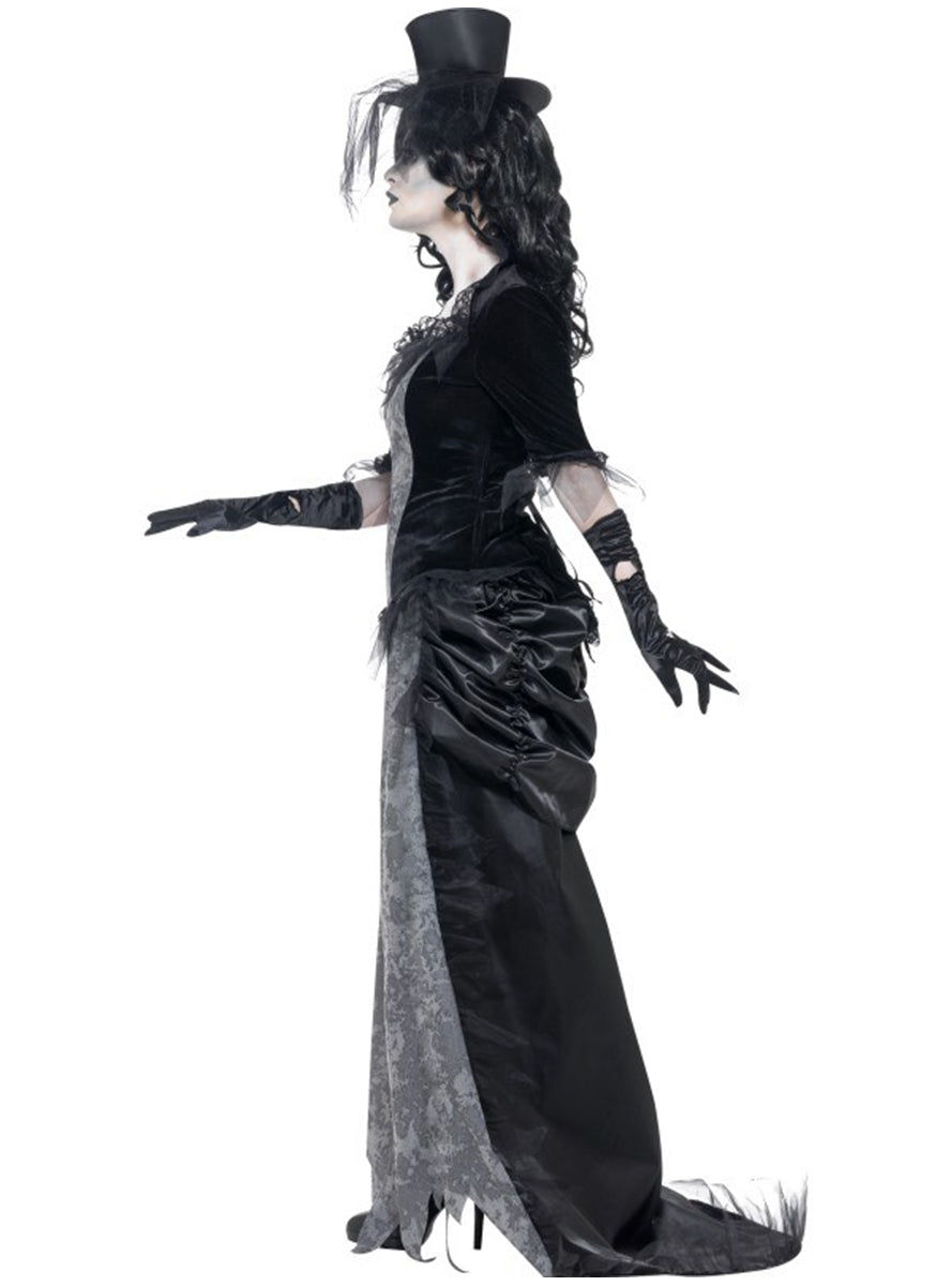Déguisement veuve fantôme zombie femme