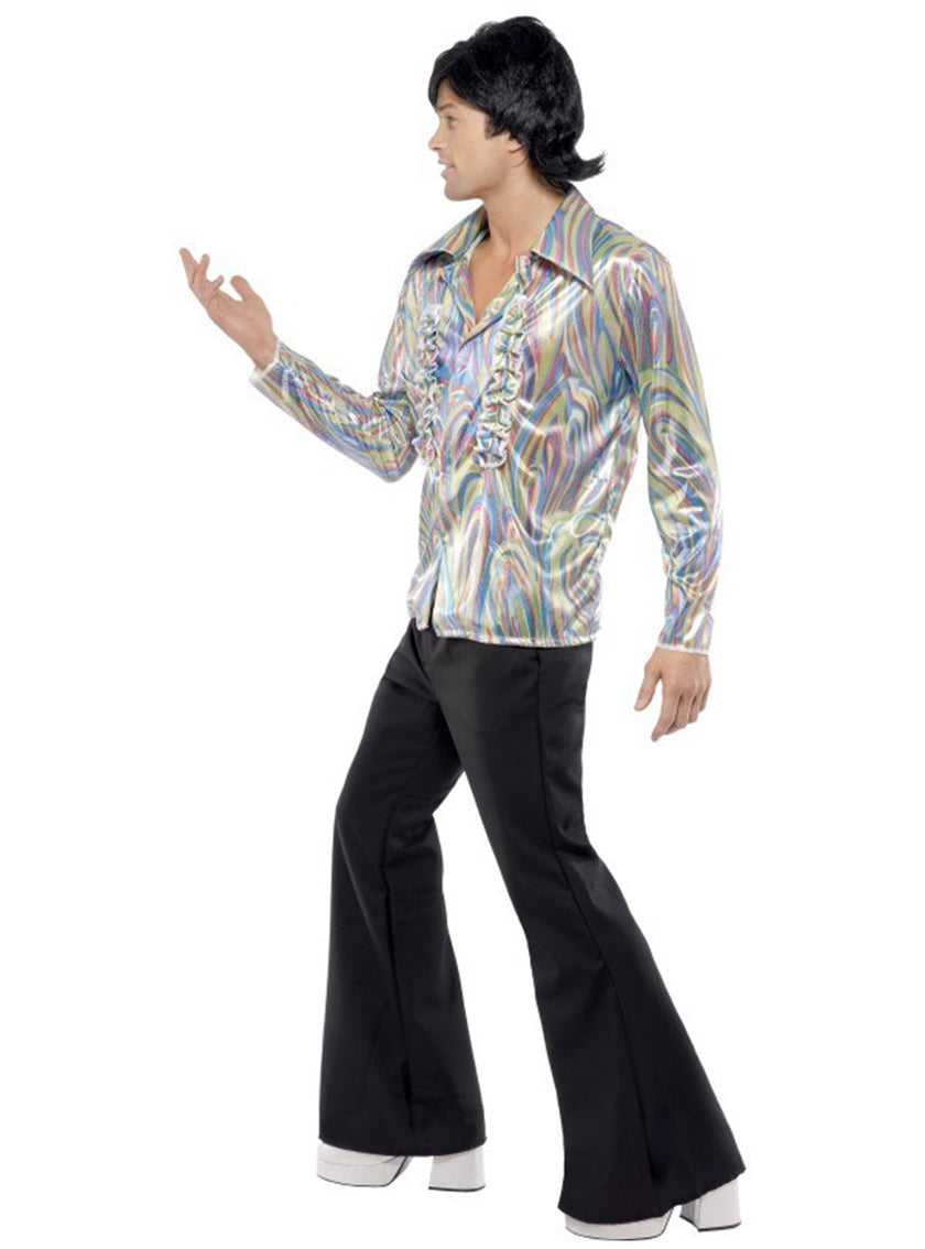 Déguisement psychédélique des années 70 pour homme