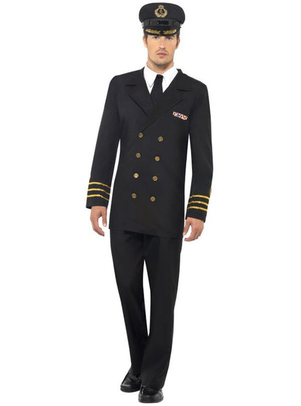 Déguisement d'officier de la marine pour homme