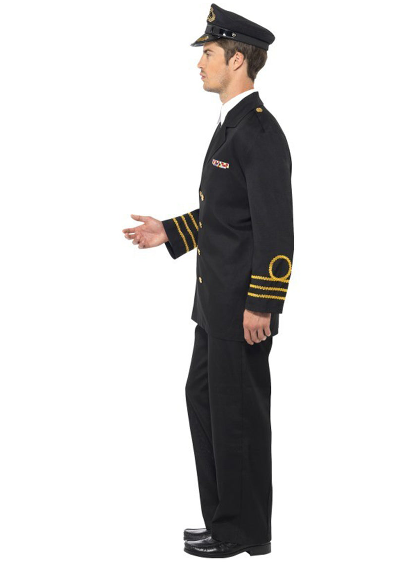 Déguisement d'officier de la marine pour homme