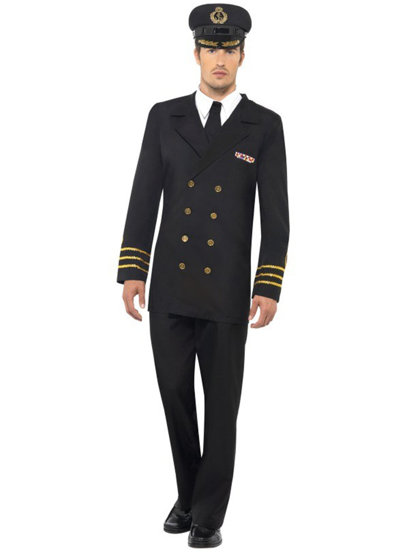 Déguisement d'officier de la marine pour homme