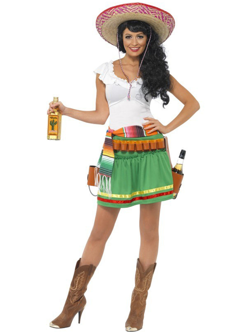 Déguisement mexicaine tequila shooter femme
