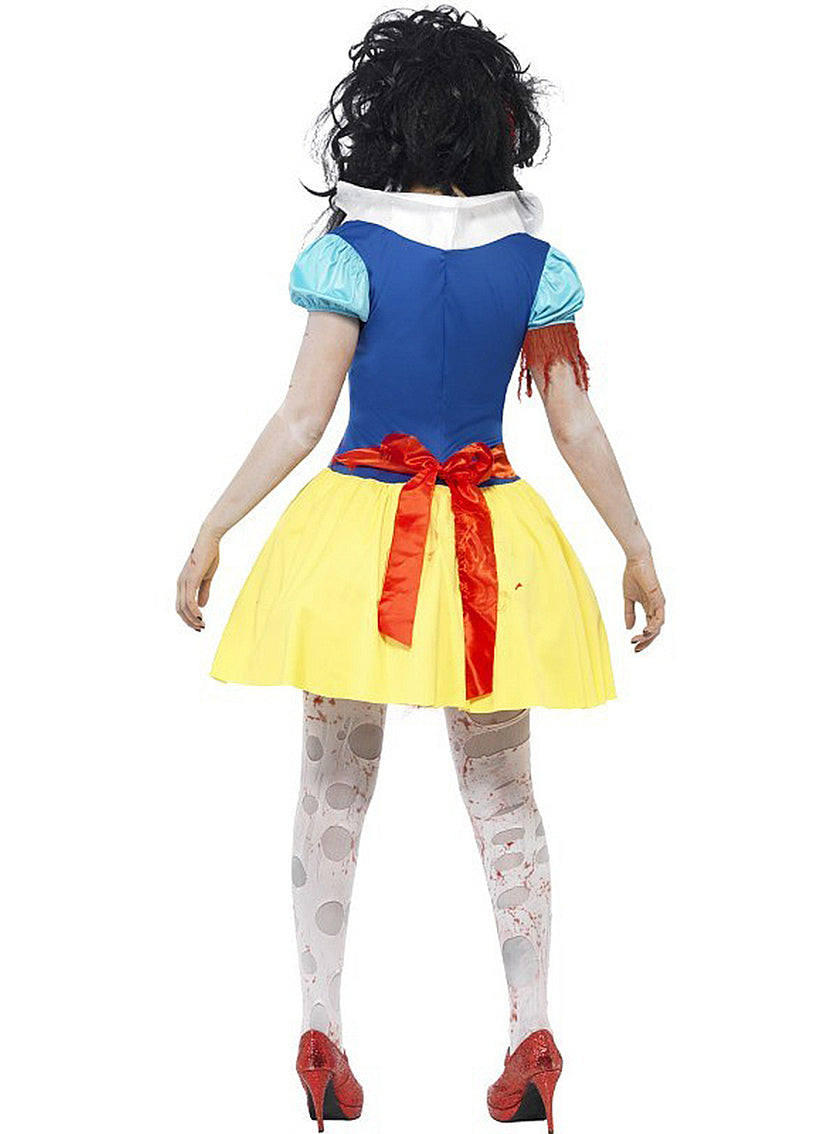 Déguisement de zombie princesse des neiges pour femme
