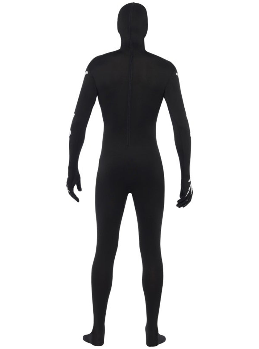 Déguisement de squelette brillant dans l'obscurité seconde peau