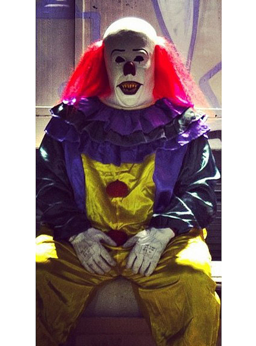 Déguisement de clown de l'horreur