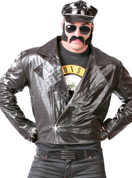 Veste motard rockeur