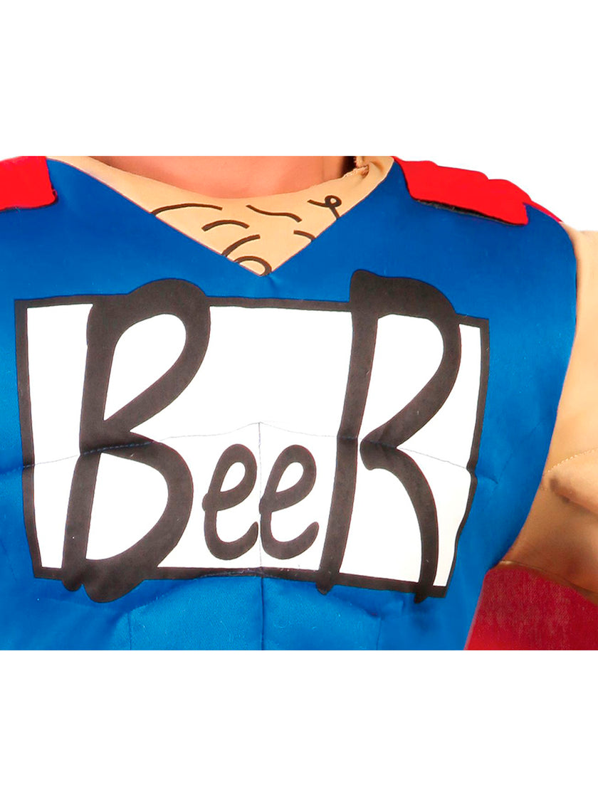 Déguisement de super héros de la bière