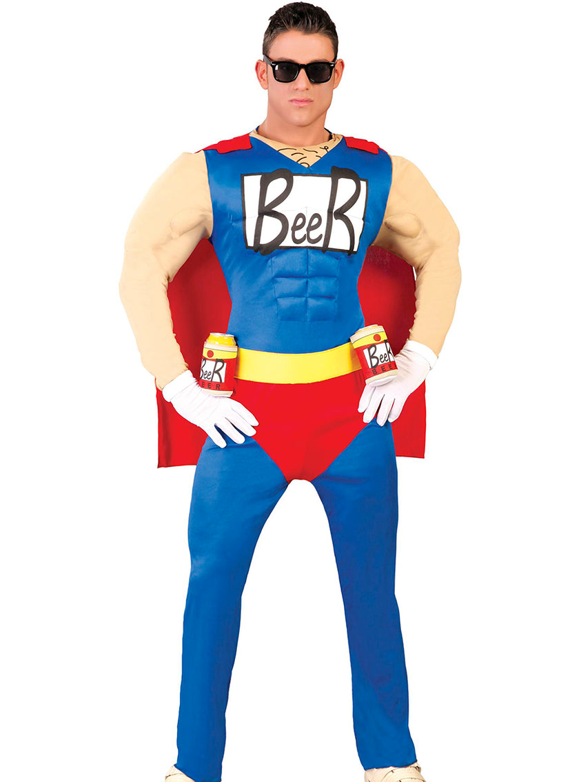 Déguisement de super héros de la bière