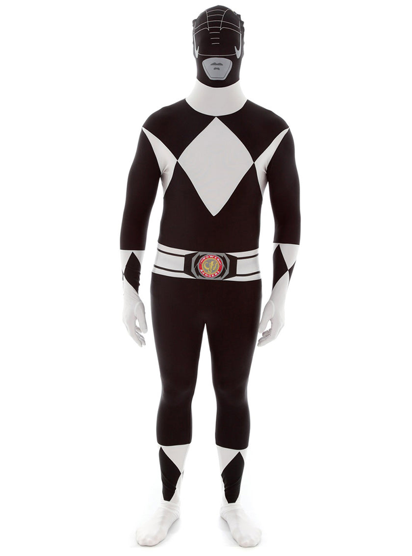 Déguisement de Power Rangers Noir Morphsuit