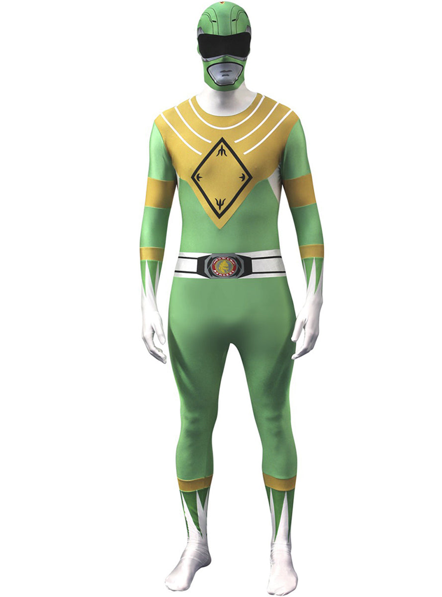 Déguisement Power Ranger Vert Morphsuit