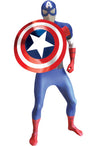 Déguisement de Captain america Morphsuit