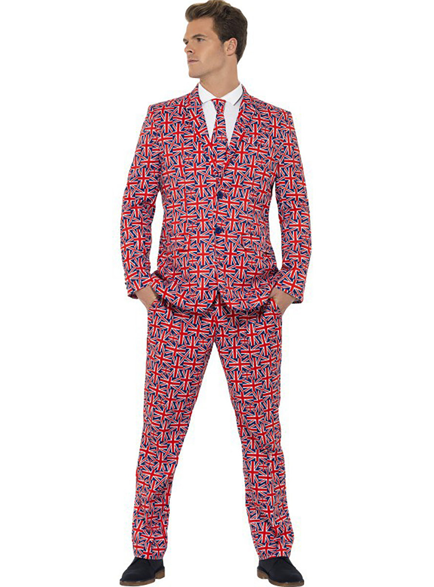 Costume Motif Drapeaux britanniques 