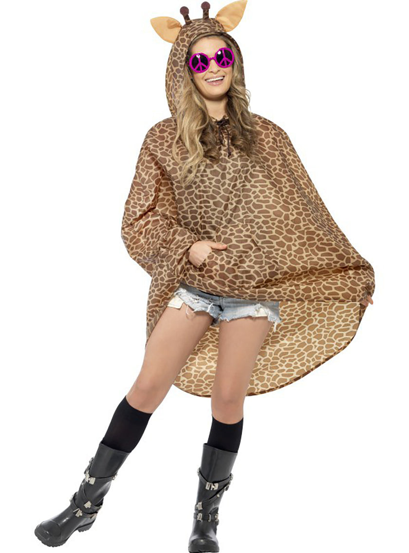 Party poncho Girafe