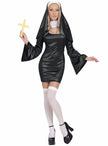 Déguisement nonne stripper femme