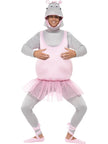 Déguisement hippopotame danseur adulte