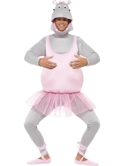 Déguisement hippopotame danseur adulte
